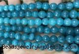 CCN6301 15.5 inches 8mm faceted round candy jade beads Wholesale