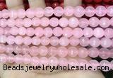 CCN6303 15.5 inches 8mm faceted round candy jade beads Wholesale