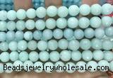 CCN6323 15.5 inches 8mm faceted round candy jade beads Wholesale