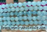 CCN6324 15.5 inches 8mm faceted round candy jade beads Wholesale