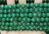 CCN6325 15.5 inches 8mm faceted round candy jade beads Wholesale