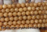 CCN6346 6mm, 8mm, 10mm, 12mm & 14mm faceted round candy jade beads