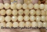 CCN6349 6mm, 8mm, 10mm, 12mm & 14mm faceted round candy jade beads