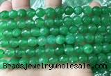 CCN6350 6mm, 8mm, 10mm, 12mm & 14mm faceted round candy jade beads