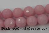 CCN752 15.5 inches 4mm faceted round candy jade beads wholesale