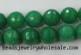 CCN763 15.5 inches 4mm faceted round candy jade beads wholesale