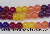 CCN84 15.5 inches 6mm round candy jade beads wholesale