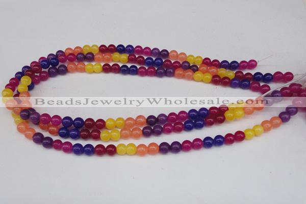 CCN84 15.5 inches 6mm round candy jade beads wholesale