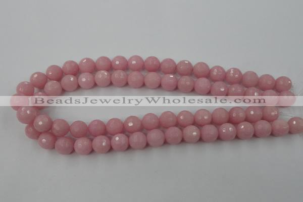 CCN888 15.5 inches 20mm faceted round candy jade beads