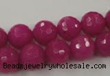 CCN890 15.5 inches 20mm faceted round candy jade beads