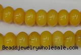 CCN91 15.5 inches 8*12mm rondelle candy jade beads wholesale