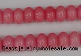 CCN92 15.5 inches 8*12mm rondelle candy jade beads wholesale