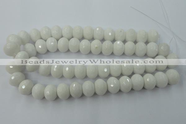 CCN943 15.5 inches 14*18mm faceted rondelle candy jade beads