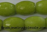 CCN967 15.5 inches 18*25mm faceted drum candy jade beads