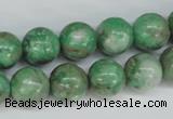 CCO104 15.5 inches 12mm round dyed natural chrysotine beads