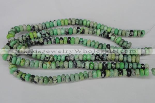 CCO15 15.5 inches 6*10mm rondelle natural chrysotine beads