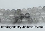 CCQ50 15.5 inches 6mm round cloudy quartz beads wholesale