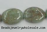 CCS100 15.5 inches 18*25mm oval African chrysocolla beads