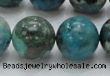 CCS18 15.5 inches 20mm round natural chrysocolla gemstone beads