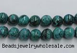 CCS202 15.5 inches 6mm round natural Chinese chrysocolla beads