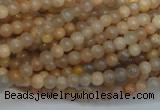 CCS301 15.5 inches 4mm round natural sunstone beads wholesale