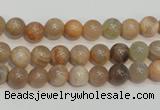 CCS302 15.5 inches 6mm round natural sunstone beads wholesale