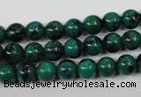 CCS402 15.5 inches 8mm round dyed chrysocolla gemstone beads