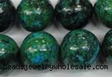 CCS408 15.5 inches 20mm round dyed chrysocolla gemstone beads