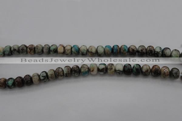 CCS43 15.5 inches 5*8mm rondelle natural chrysocolla gemstone beads