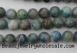 CCS502 15.5 inches 8mm round natural chrysocolla gemstone beads