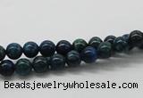 CCS51 16 inches 6mm round dyed chrysocolla gemstone beads wholesale