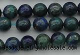 CCS522 15.5 inches 8mm round dyed chrysocolla gemstone beads