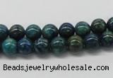 CCS71 15.5 inches 12mm round dyed chrysocolla gemstone beads