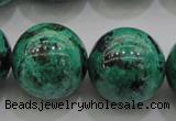 CCS808 15.5 inches 20mm round natural Chinese chrysocolla beads