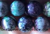 CCS854 15.5 inches 12mm round natural chrysocolla beads wholesale