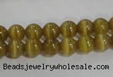 CCT1212 15 inches 4mm round cats eye beads wholesale