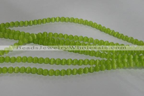 CCT1222 15 inches 4mm round cats eye beads wholesale