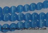 CCT1228 15 inches 4mm round cats eye beads wholesale