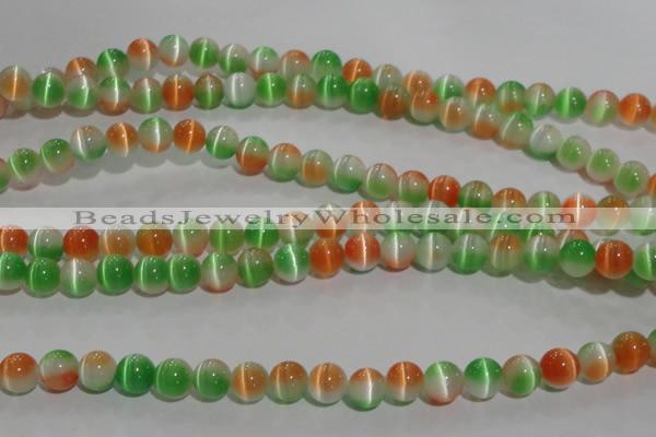 CCT1292 15 inches 5mm round cats eye beads wholesale