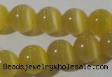 CCT1326 15 inches 6mm round cats eye beads wholesale