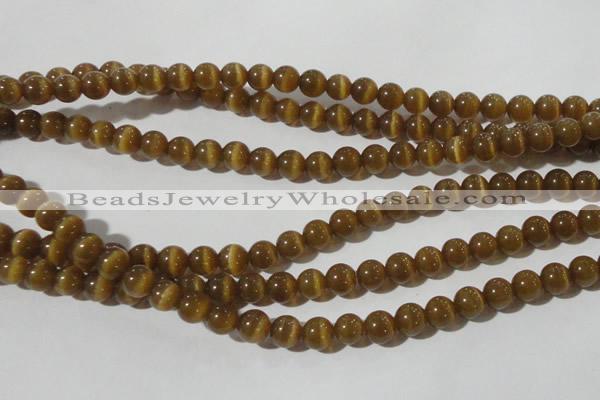 CCT1332 15 inches 6mm round cats eye beads wholesale