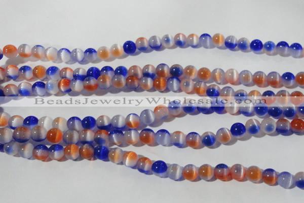 CCT1340 15 inches 6mm round cats eye beads wholesale