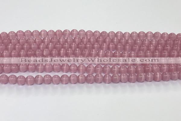 CCT1405 15 inches 4mm, 6mm round cats eye beads