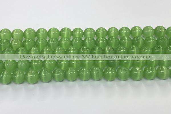 CCT1440 15 inches 8mm, 10mm, 12mm round cats eye beads