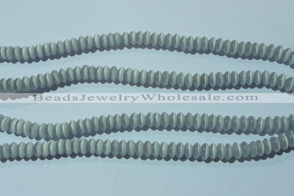 CCT231 15 inches 3*6mm rondelle cats eye beads wholesale