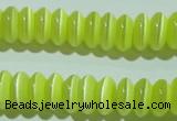 CCT262 15 inches 3*7mm rondelle cats eye beads wholesale