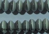 CCT271 15 inches 5*8mm rondelle cats eye beads wholesale