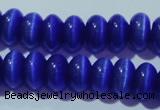 CCT288 15 inches 5*8mm rondelle cats eye beads wholesale