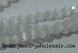 CCT301 15 inches 4mm faceted round cats eye beads wholesale