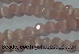 CCT304 15 inches 4mm faceted round cats eye beads wholesale